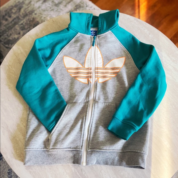 retro adidas zip up